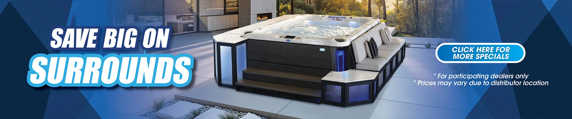 Calspas hot tub being used in a family setting - Spokane Valley