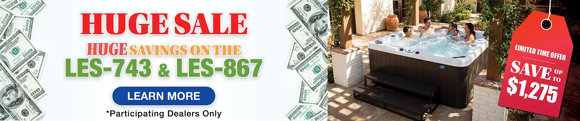 Calspas hot tub being used in a family setting - Spokane Valley